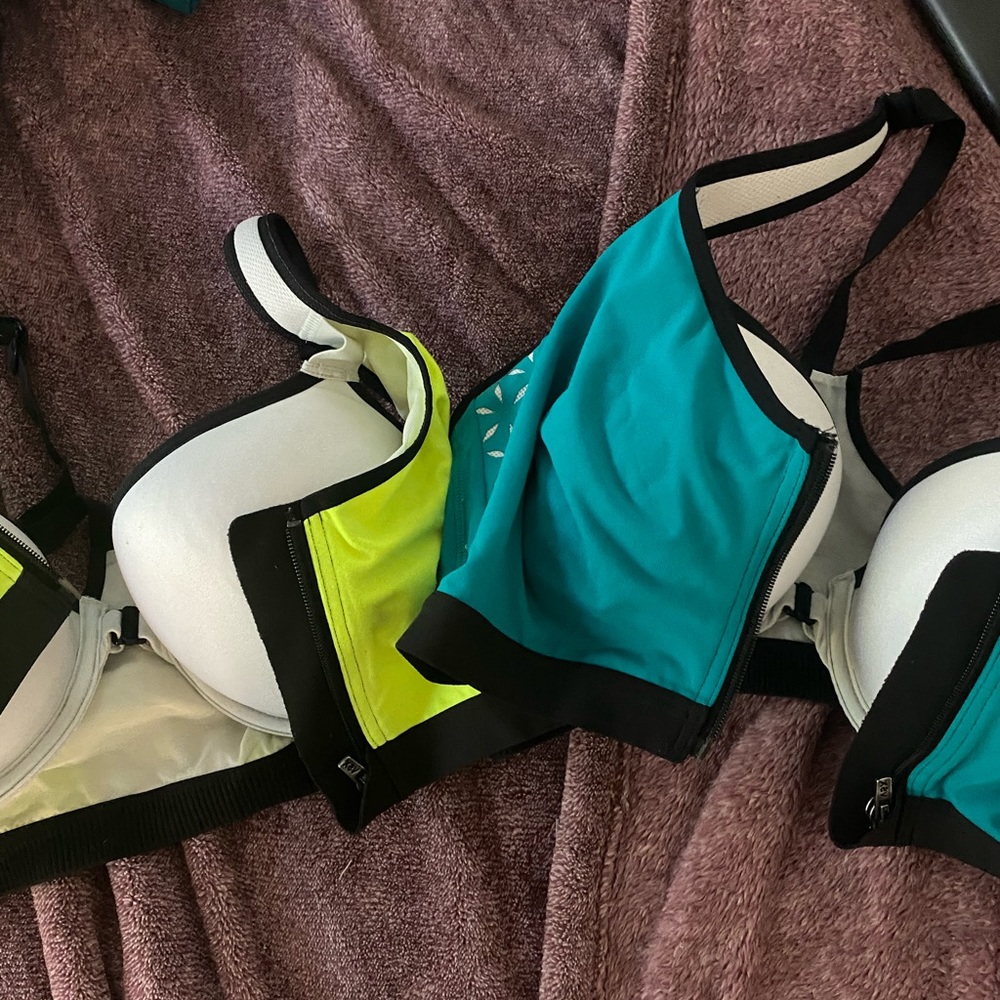 two VS sports bras